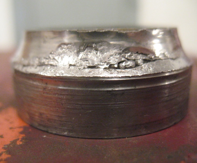 Worn bearing